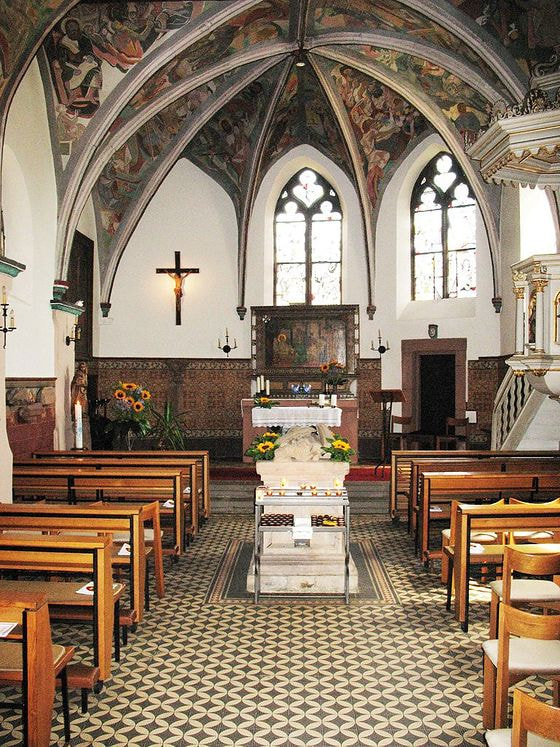 Innenraum von Klein St. Arnold (Arnoldsweiler)