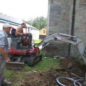 Innenarbeiten und Verputzen